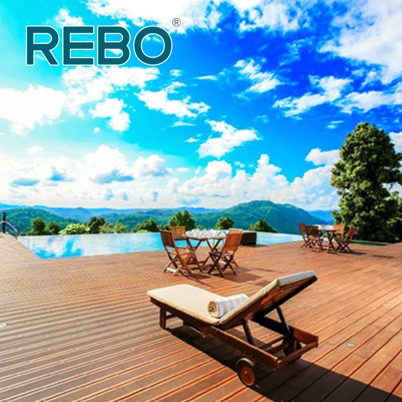 Engineered Outdoor Flooring Bamboo Waterproof Bamboo Decking