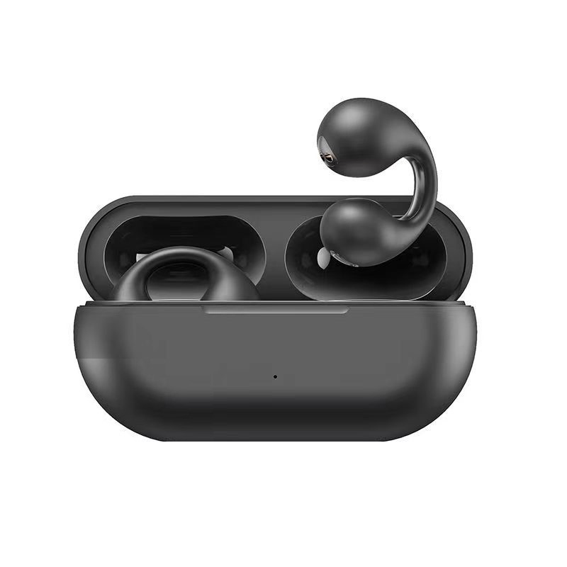 2025 Best Seller Fast Charging Mobile Accessories Clip-on Earphone True Wireless Bt 5.3 Earbuds Outdoors Sport Headse