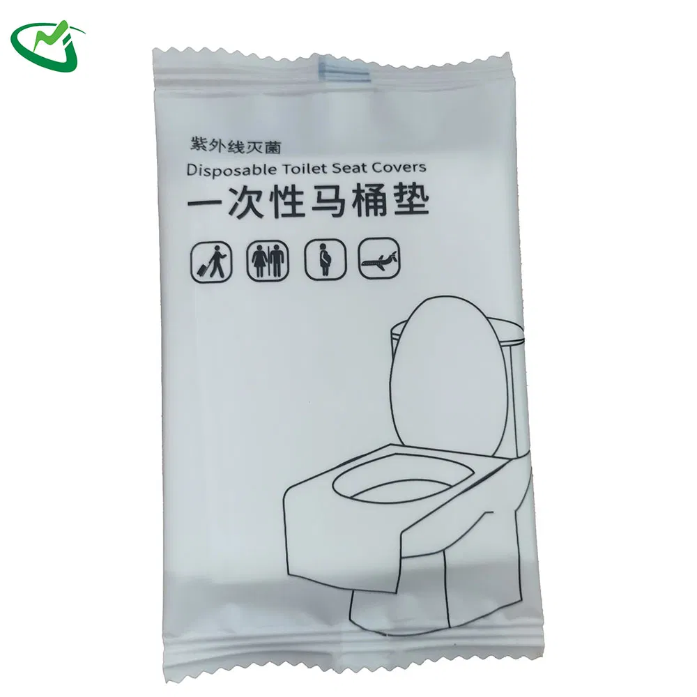 New Product 3ply Paper and Film Fast Flushable Disposable Toilet Seat Cover for Eco-Friendly