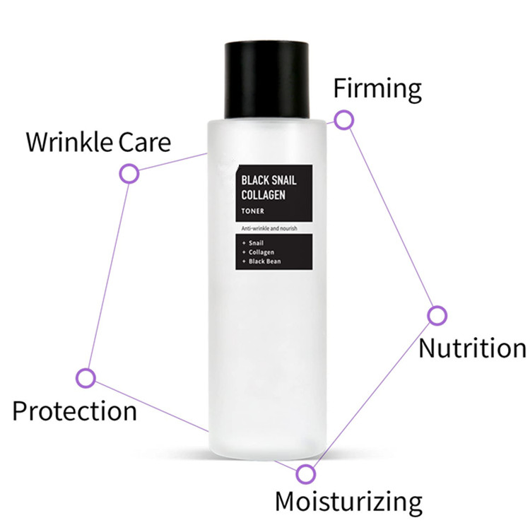 Korean Skin Care Firming and Lifting Skin Black Snail Collagen Toner