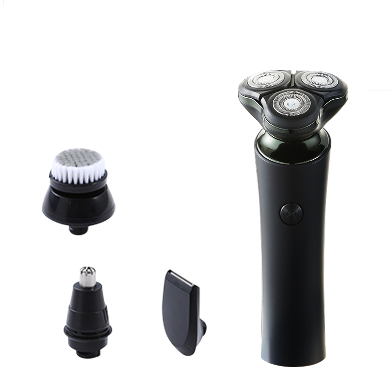 Hot Sale Electric Three-Blade Shaver Portable Rechargeable Full-Body Washable Multi-Functional