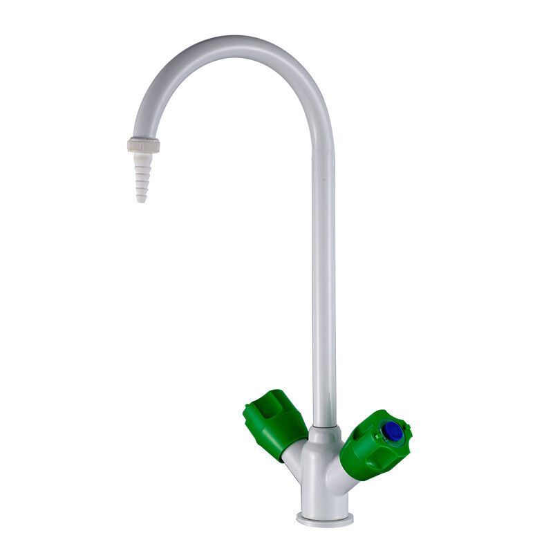 Brass Lab Tap Single Hole Three Handle Three Spout Way