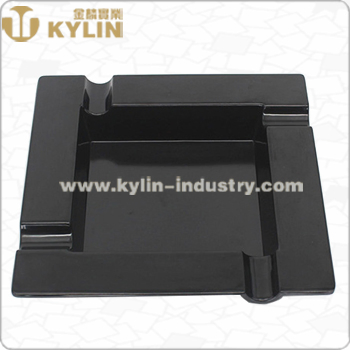 Export High Quality and Cheap Modern Ceramic Ashtray with Allover Logo