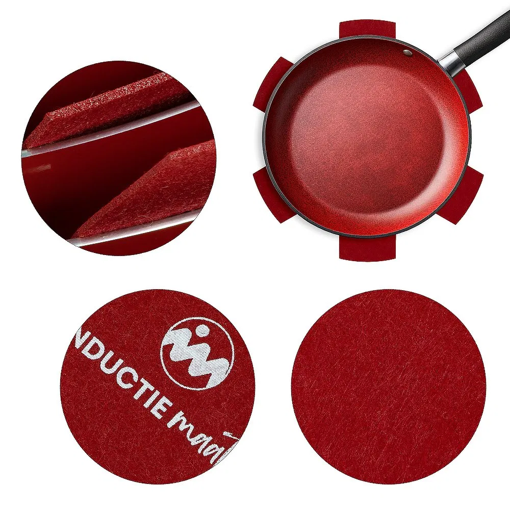 Logo Printed Felt Heat Resistant Pot and Pan Protectors Felt Pan Saver