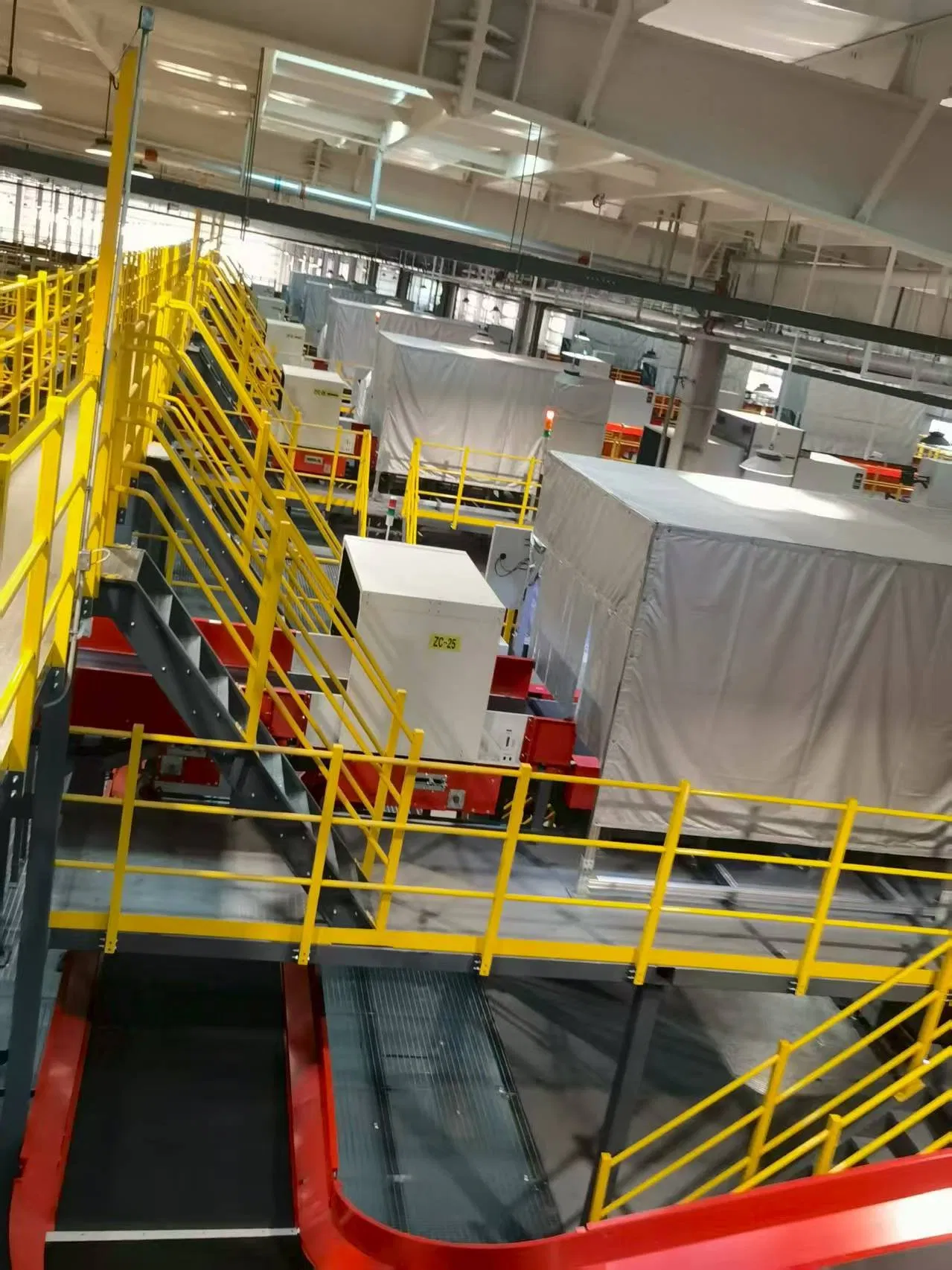 New Product Isolated Damage Control Stainless Steel Staircases for Warehousing and Logistics Center