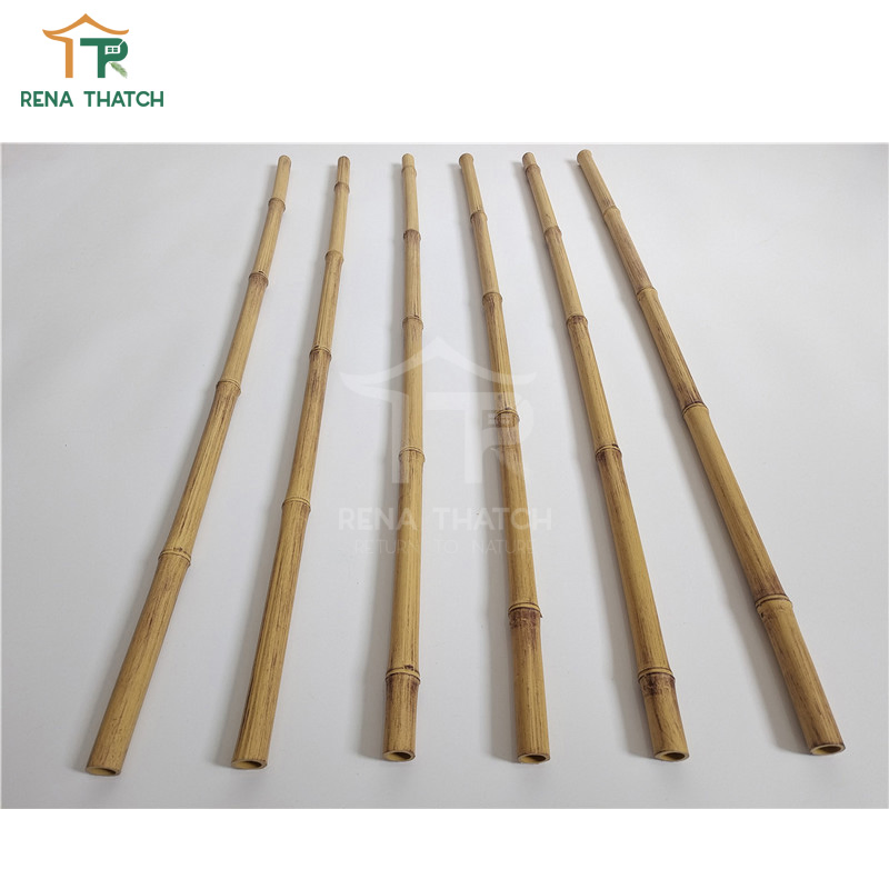 Hot Sale Cheap Thin Plastic Bamboo Fence Synthetic Bamboo Panels Garden Screening PVC Synthetic Bamboo Reed Fence