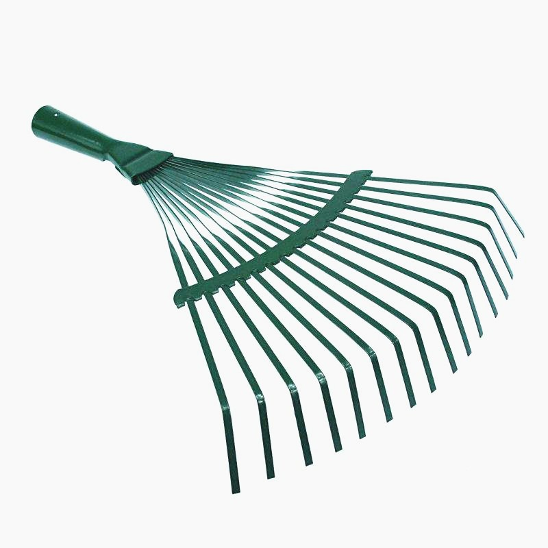 High-Quality Stainless Steel Easily Cleaned Convenient Portable Without Handle Garden Leaf Rakes