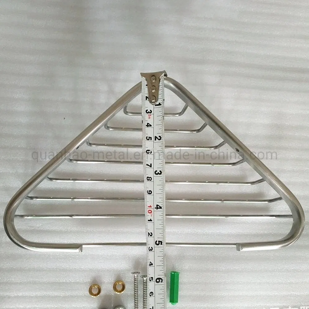 Bathroom Stainless Steel Wire Soap Dish Holder Shower Corner Soap Rack
