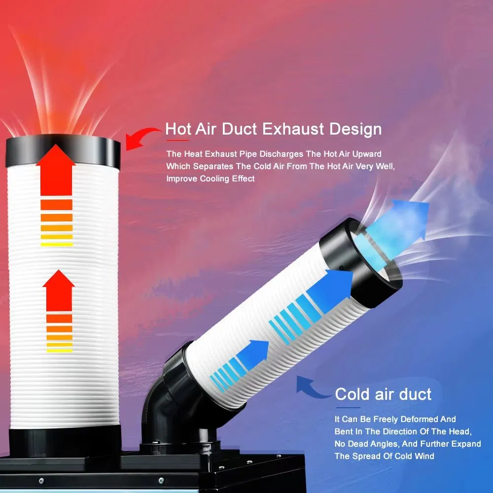 Bc-90A High Quality Industrial Air Conditioner Cooling Mobile Portable Air Conditioner