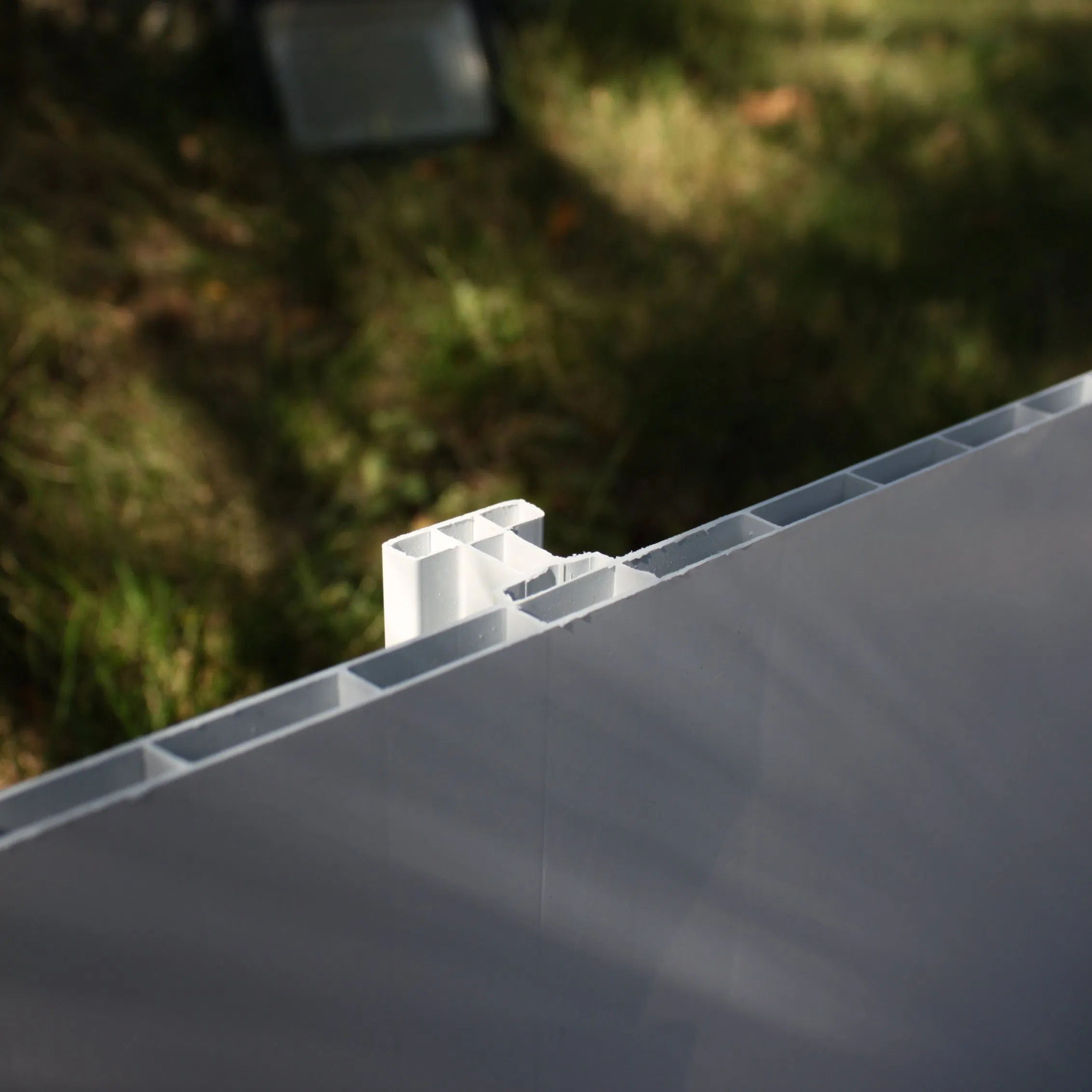 PVC Eco Fence Panels for Construction PVC Security Fencing