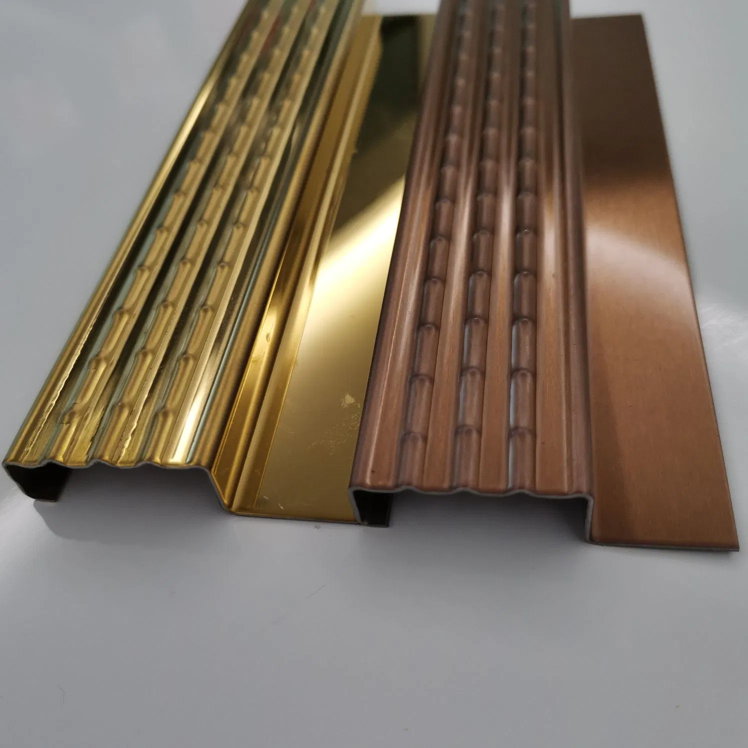 Stainless Steel Stair Nosing Used in Various Steps