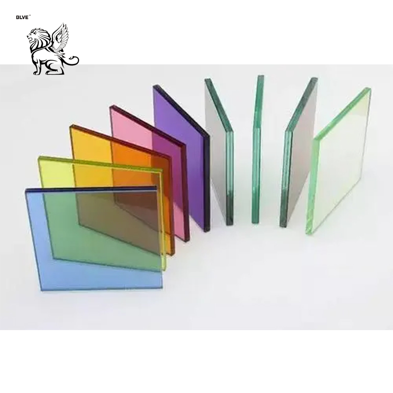 Factory Large Size Rainproof Insulating PVB Tempered Laminated Glass Greenhouse Canopy Glass Wholesale