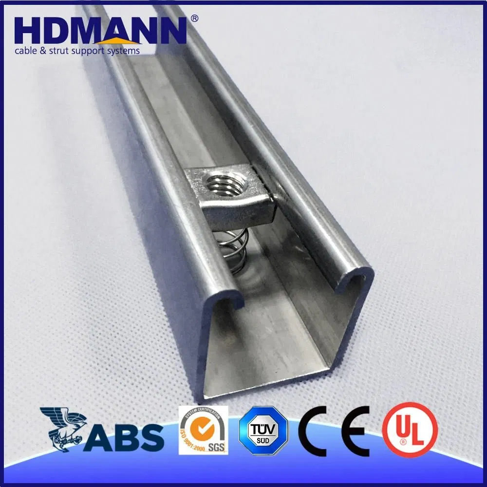 Good Quality Strong Building Material Gi Unistrut Channel Bracket Prices