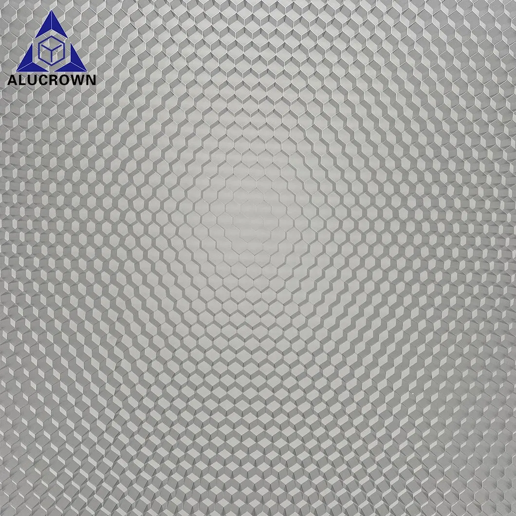 Light Weight Building Decorative Material Expanded Aluminium Honeycomb Core