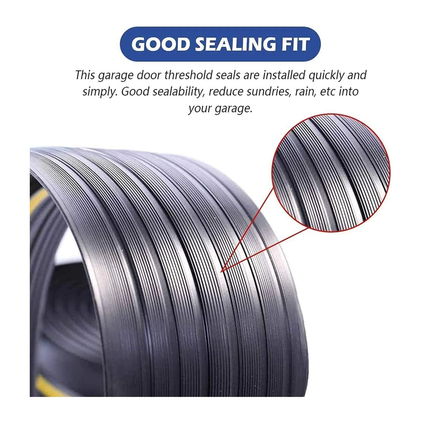 PVC Garage Door Threshold Seal