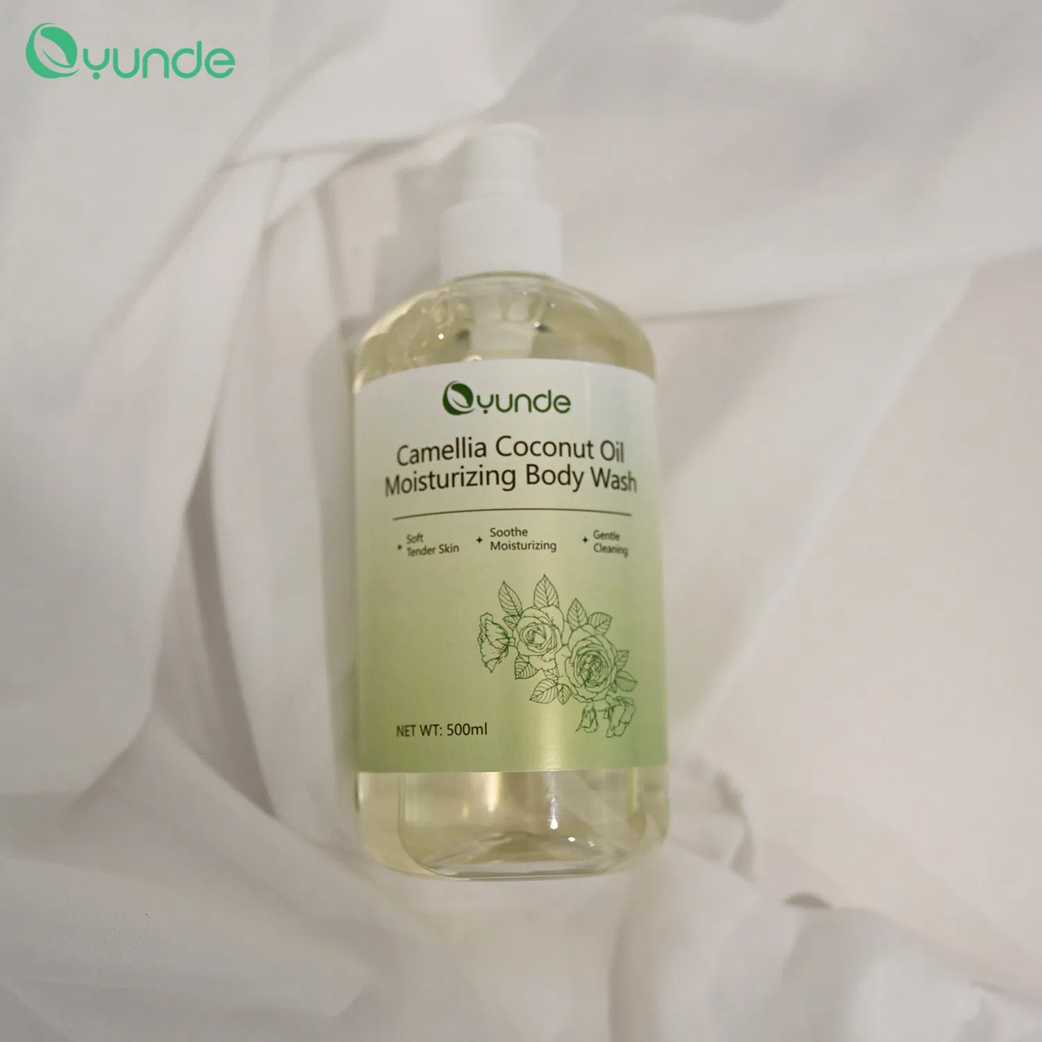 Wholesale OEM ODM Sooth Moisturizing Coconut Oil Shower Gel