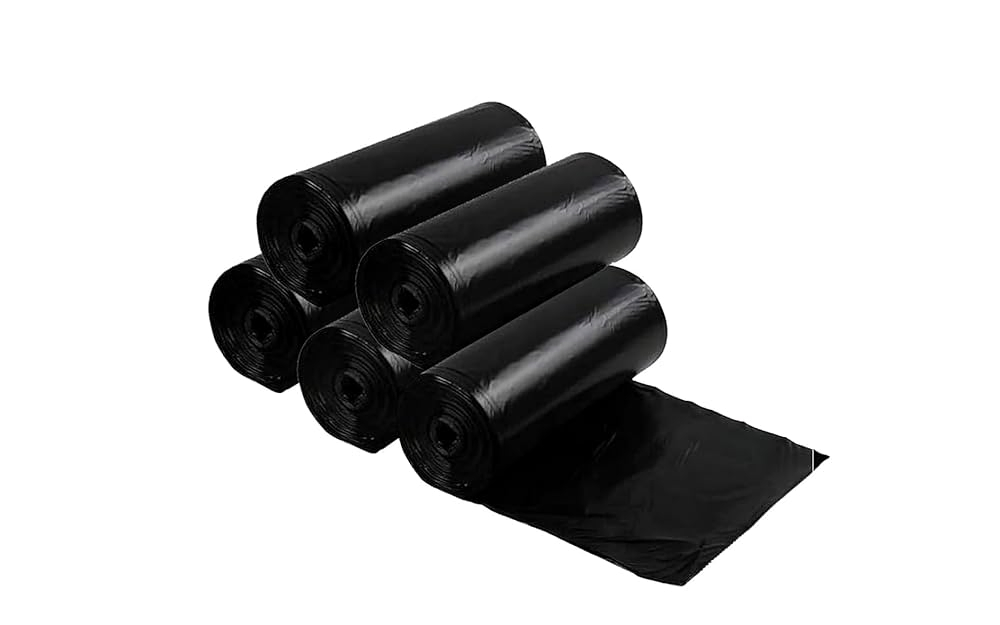 Heavy-Duty Trash Bag 240L 35 Micron/ Garbage Sack Bag with Drawstring Biodegradable