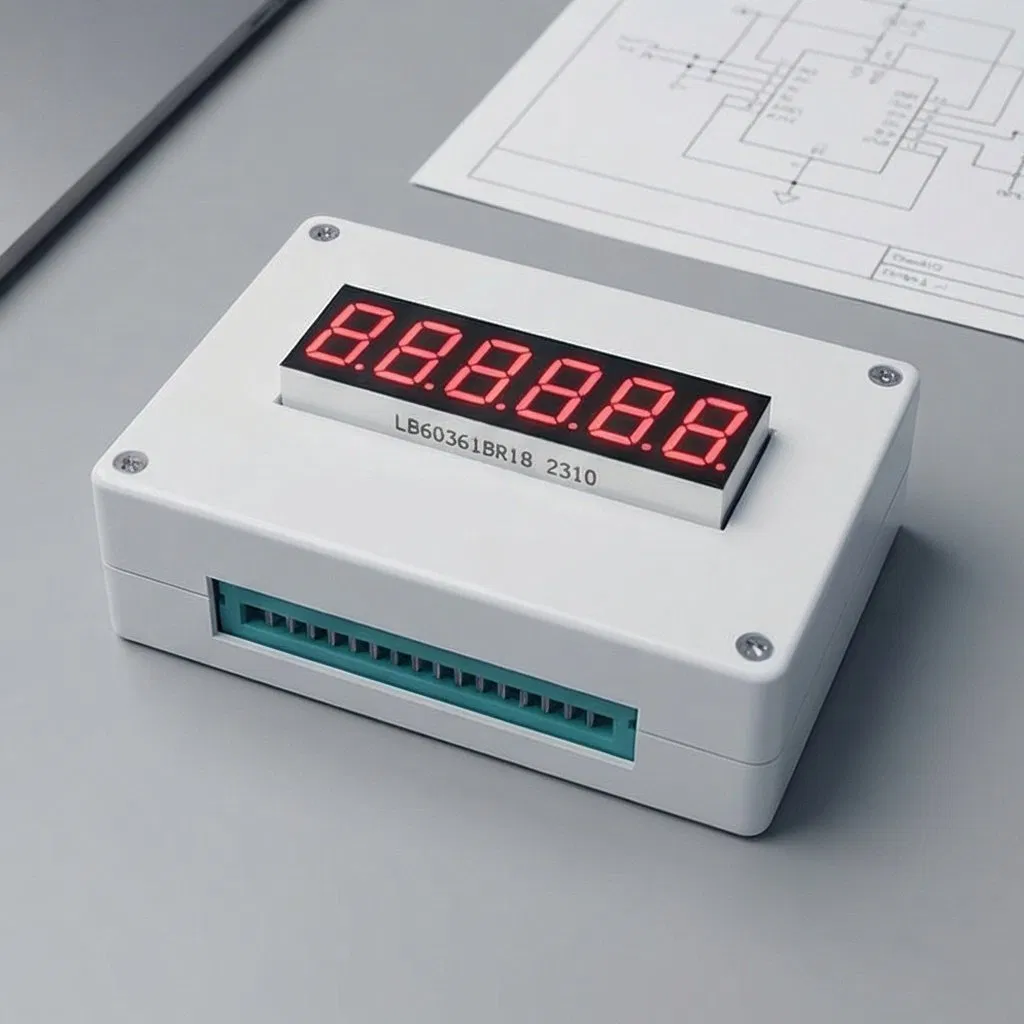 Super Bright Red 7 Segment LED Display 6 Digit for Countdown Timer