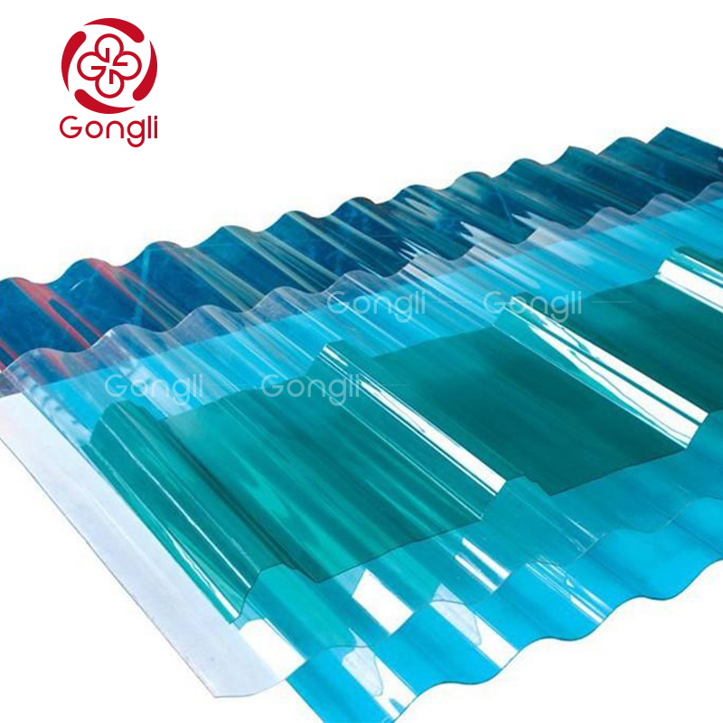Sheet Transparent Roof Tiles Twin Hollow Sheet