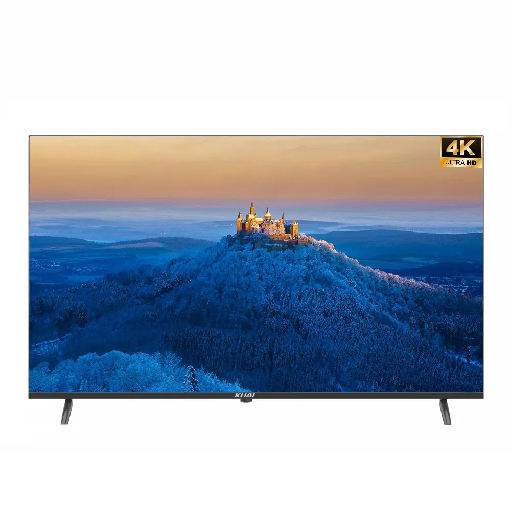 Kuai Factory OEM Big Screen Televisions TV Smart 55 Inch Flat Screen TV 55 Inch 4K Smart