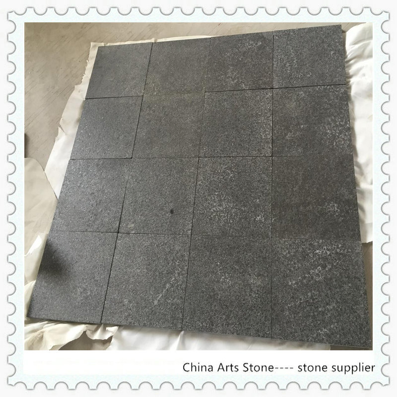 Chinese Black Granite Paving Tile for Sqaure and Park