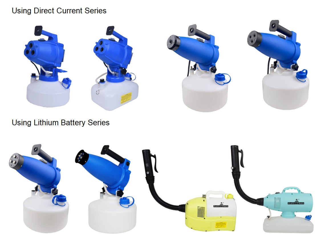 6L Cordless Ulv Portable Lithium Cold Fogger Sprayer Machine
