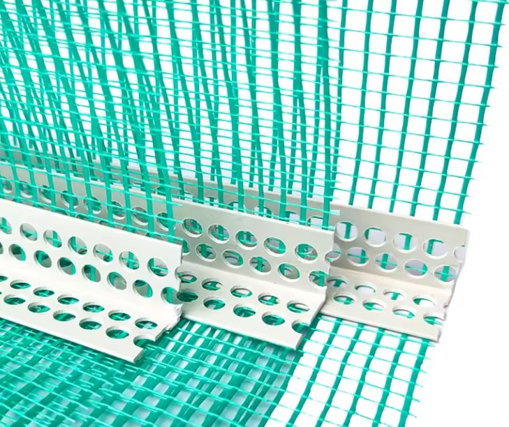 PVC Corner Bead with Fiberglass Mesh Fiberglass Mesh for Corner Protection Mesh Cloth