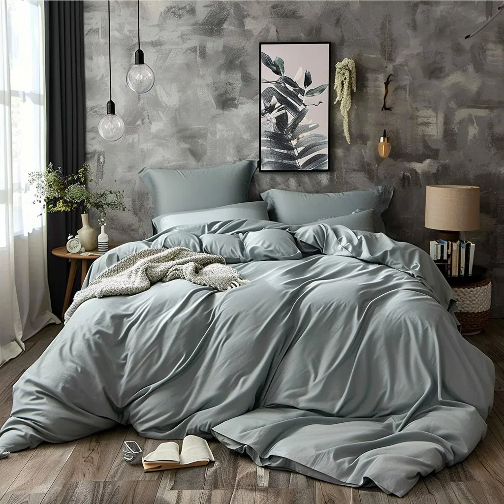 Soft Like 1800tc Egyptian Cotton Sheet Sets Home 4 Piece Microfiber Bed Sheet