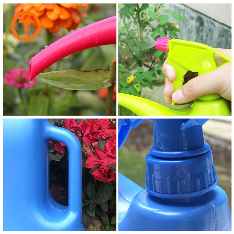 900ml Custom Mini Bottle Sprayer Garden Plastic Dual Purpose Watering Can for Plants Watering Tools