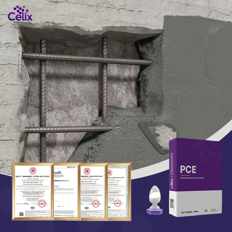 Celix Polycarboxylate Superplasticizer PCE Powder Is Used in Ultra-High Performance Concrete