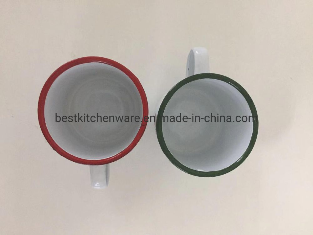 Enamel Camping Mug Enamel Mug with Christmas Design