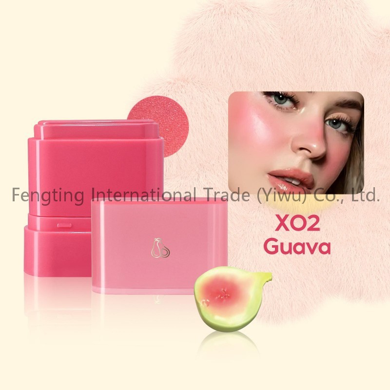 New Arrivals Custom Logo High Pigment Blush Stick Long Lasting Vegan Cosmetic Cream Smooth Silky Waterproof Makeup Blusher