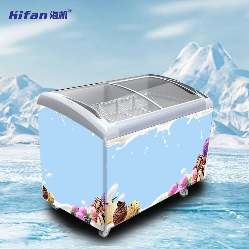 Professional Blast Chiller & Commercial Chest Freezer Unit - Ultimate Freezer Refrigeration Equipment for Rapid Frozen Food Storage