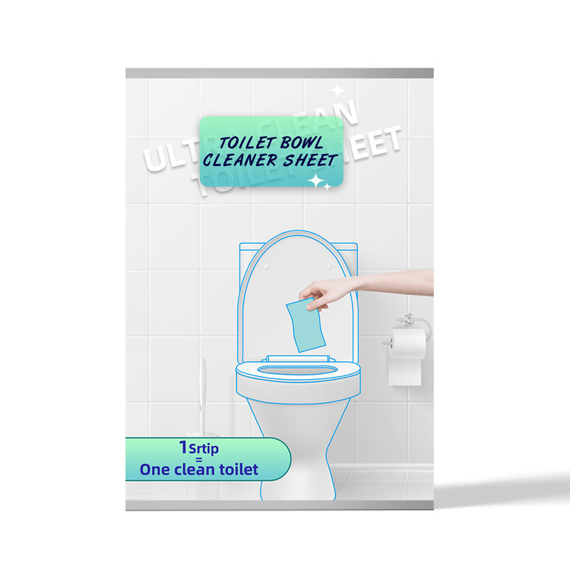 Water Soluble Tablet Cleaner Strips Cleans Descales and Refreshes Toilets