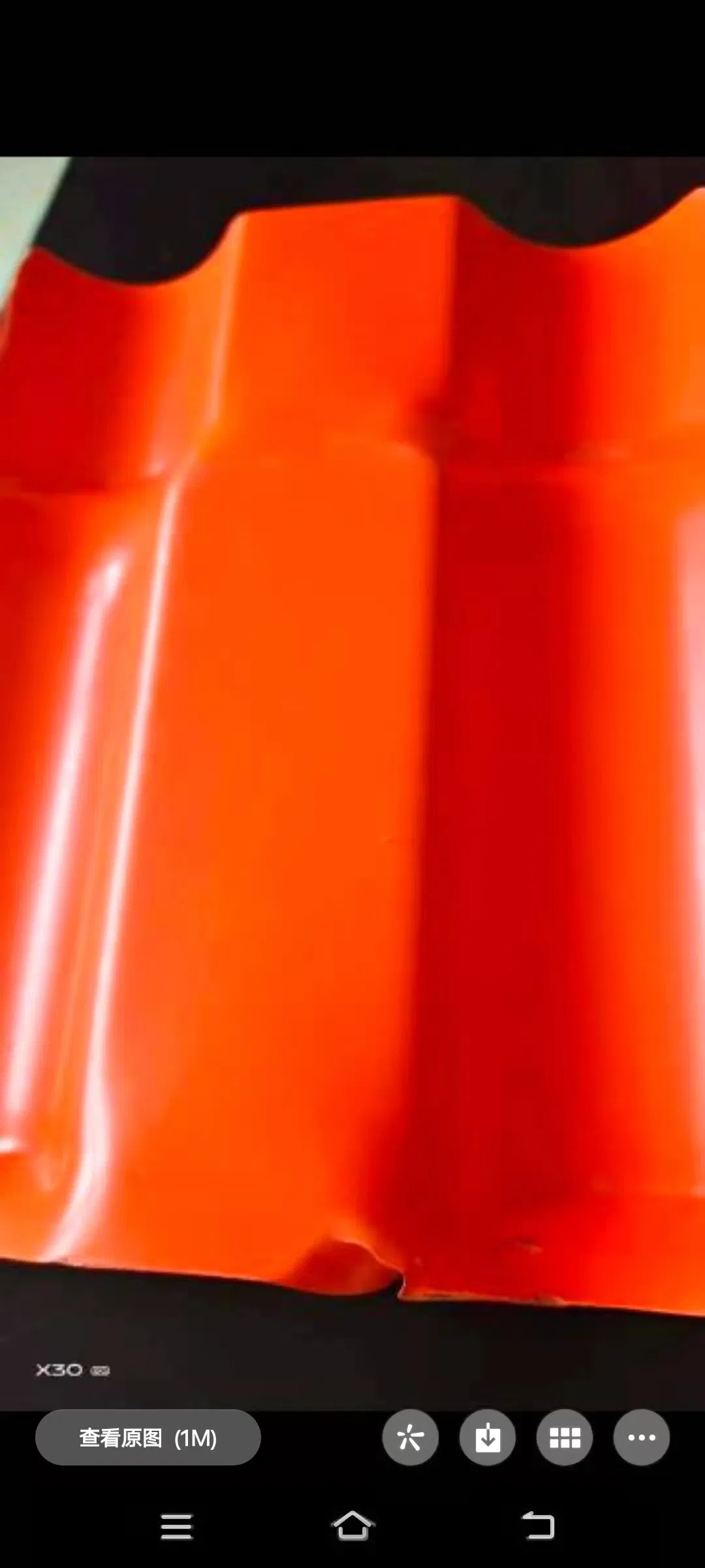 Prime ASA Surface Synthetic Resin Spanish PVC Roofing Tile