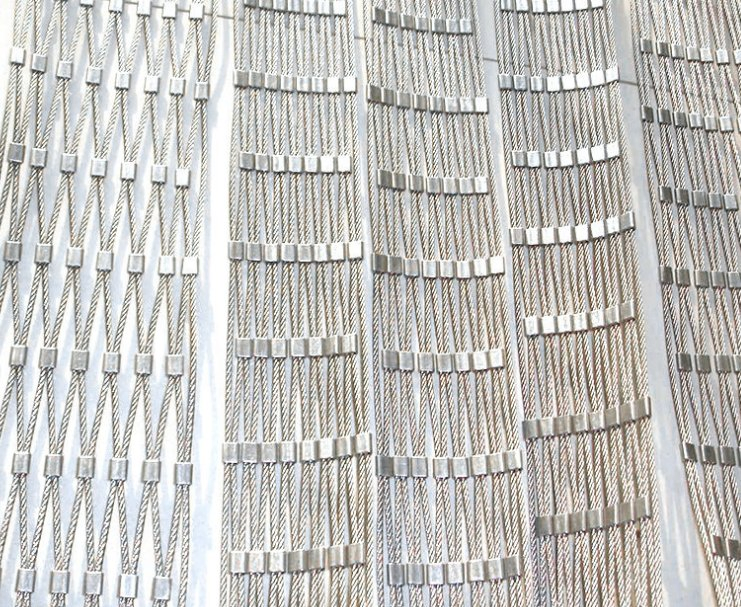 Zoo Fence Garden Poultry Protection Barrier Cable Wire Mesh Stainless Steel Rope Net