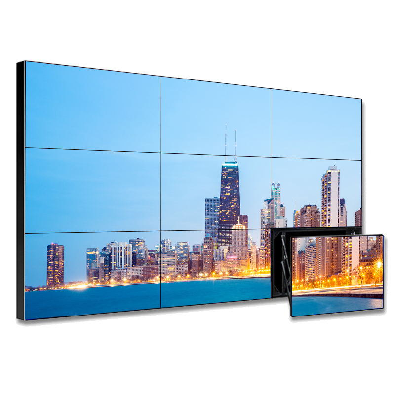 Видеостена Indoor 43" 4K с узкой рамкой для рекламы