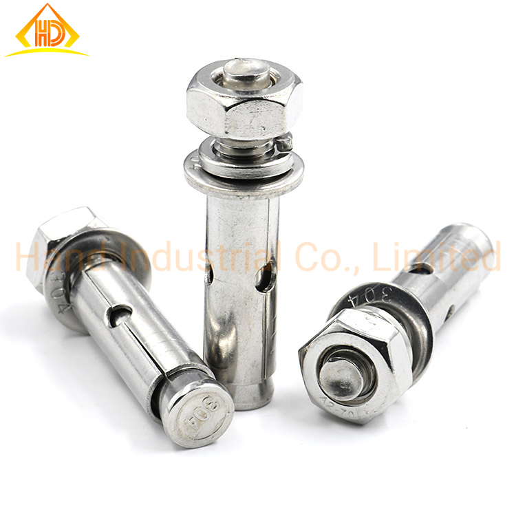 Анкерный болт с шестигранной гайкой и втулкой M6-M20