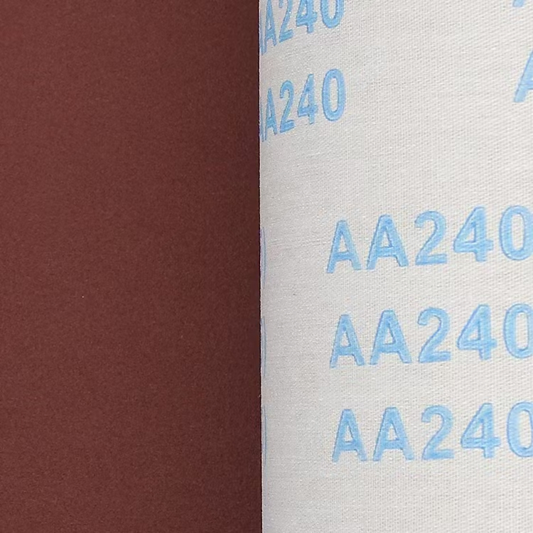 Tj113 (Jb-5) Hand Use Flexible Emery Aluminium Oxide Coated Abrasive Sanding Sand Cloth Jumbo Roll for Hand Use