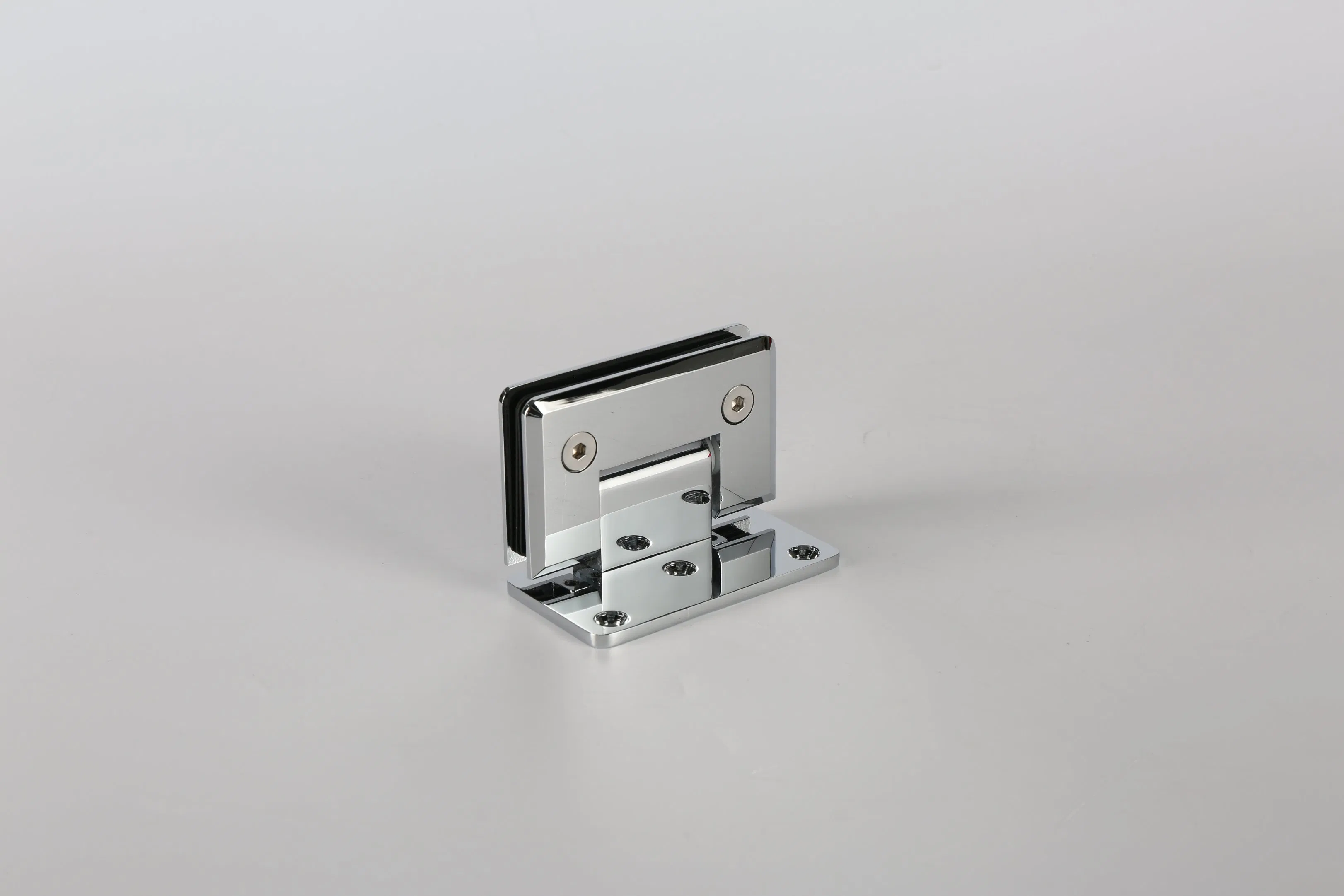 Stainless Steel Wall Mount H Back Plate Shower Hinge
