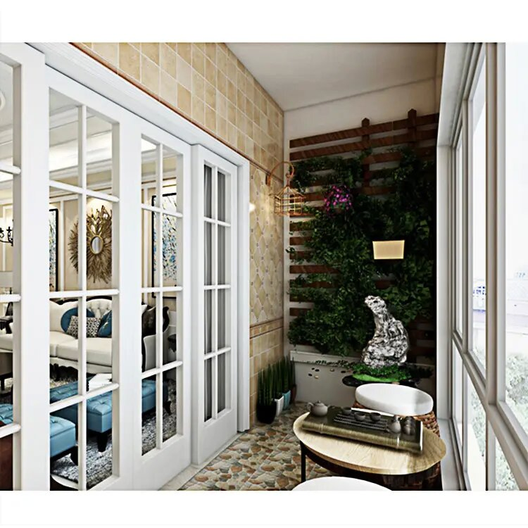 UPVC Sliding Doors UPVC/ PVC/ Plastic Interior Sliding Glass Door