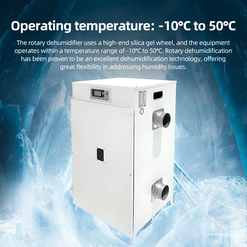 Standard/Non-Standard Customization Industrial 2000 Air Flow Handling Rotary Desiccant Dehumidifier