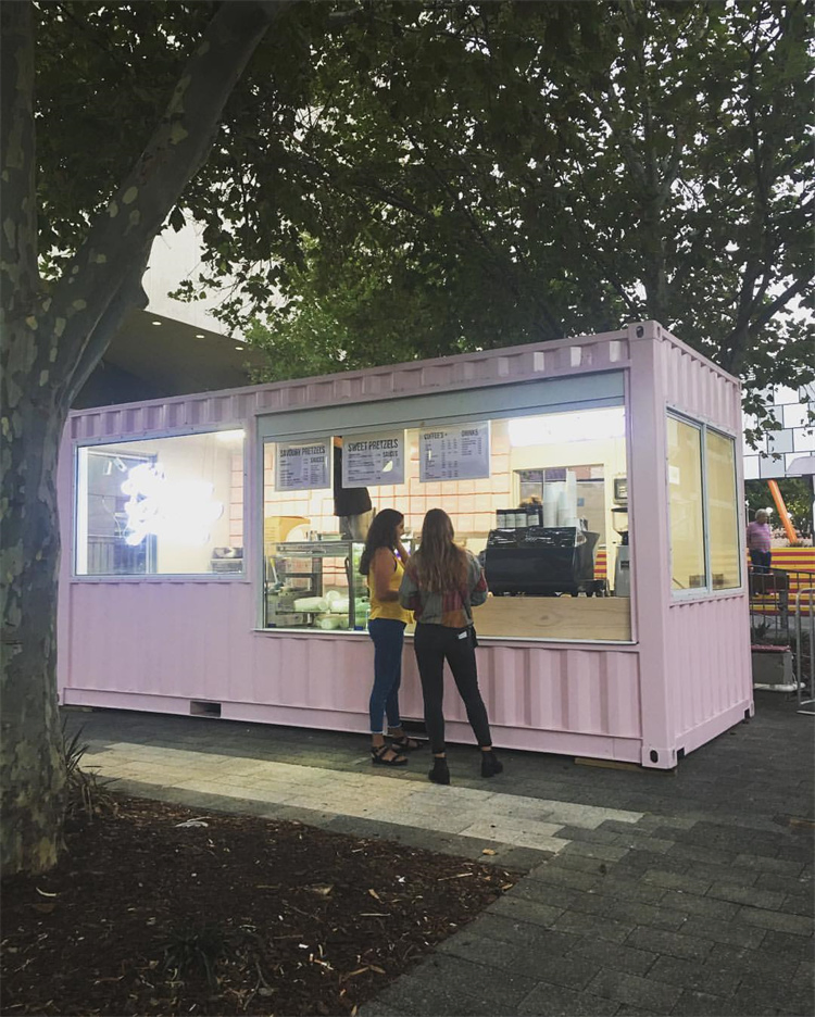 China Hot Selling Shipping Containers Restaurant Container Pub Bar Float for Bubble Tea Coffee