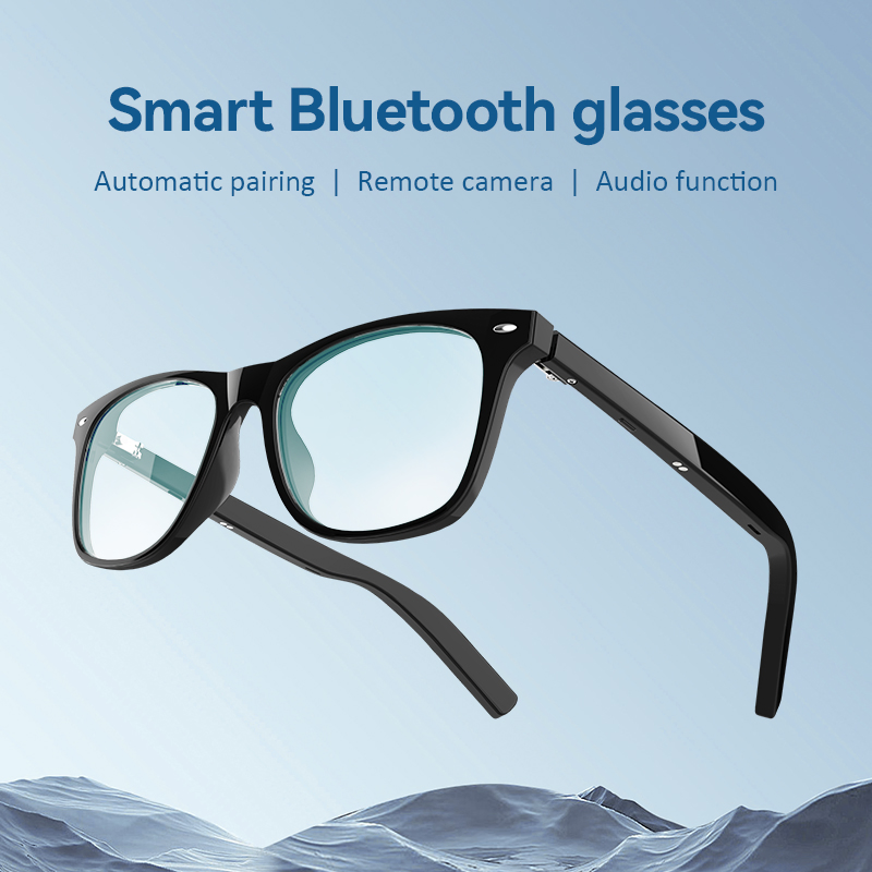 Bluetooth Smart Glasses with Automatic Adjustment Wireless Blue Tooth Headset Anti Blue Light Sunglasses Waterproof