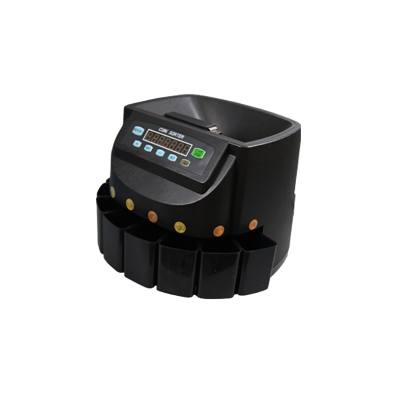 CS-5502 High-Speed Coin Counter Sorter Portable Plastic Bank Machine Precision Coin Sorter Counter