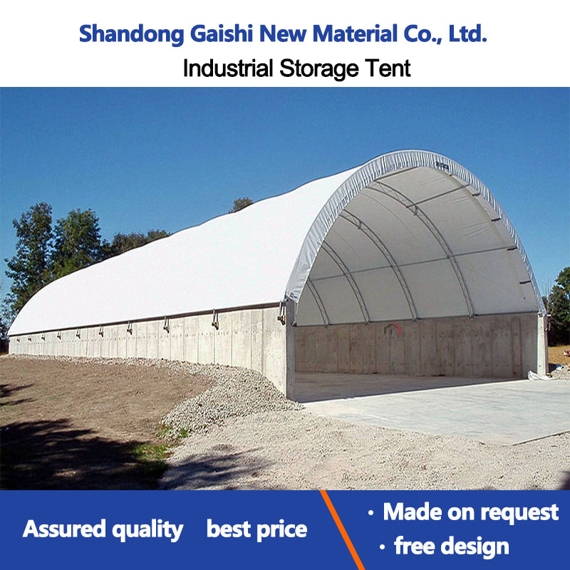 Outdoor PVC Container Shelter Heavy Duty Commercial Storage Tent of Prefabricated Warehouse
