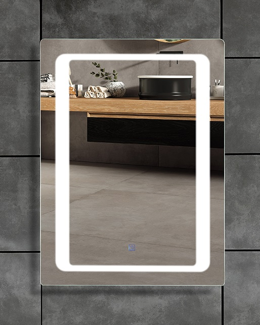 Modern Design Wall Mounted CE Approved Exbrite LED Bathroom Mirror