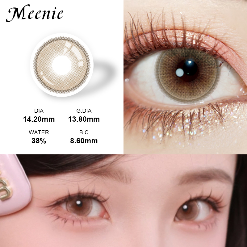 Meenie Factory Color Contact Lenses Gray Contact Lenses Colored Contact Lenses