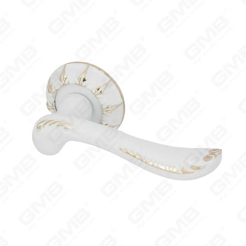 High Quality Extremely Simple Aluminum Door Handle with Thin Round Rosette (A112901)