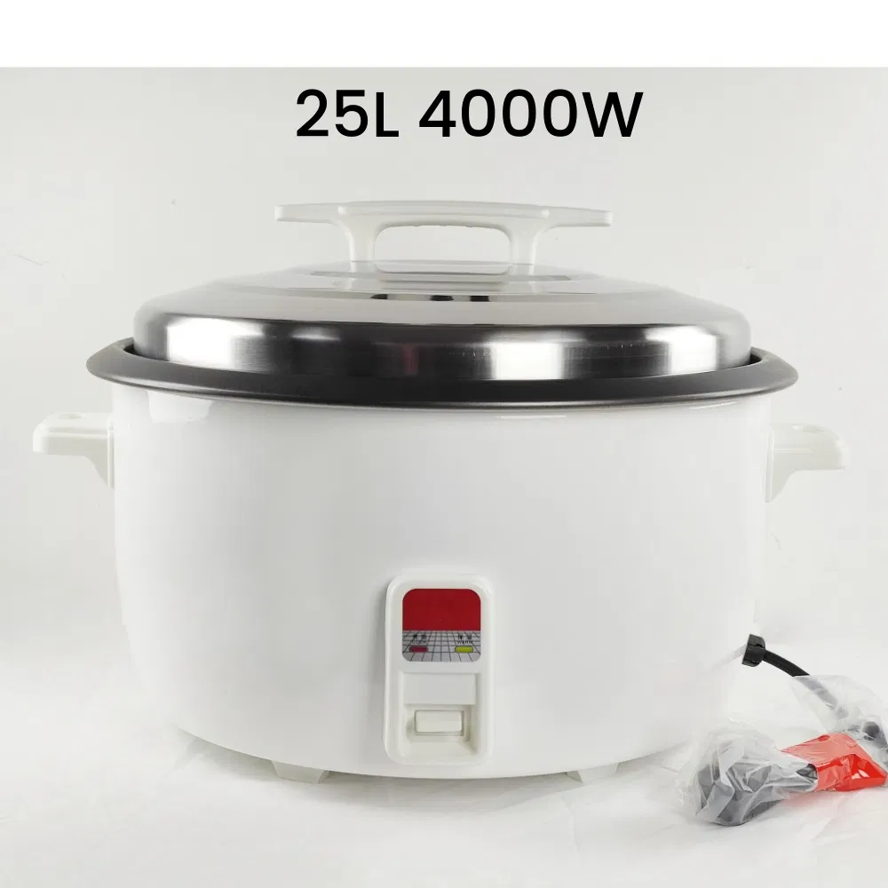 28L 4000W Commercial Drum Electric Rice Cooker for Restaurant with Keep Warm